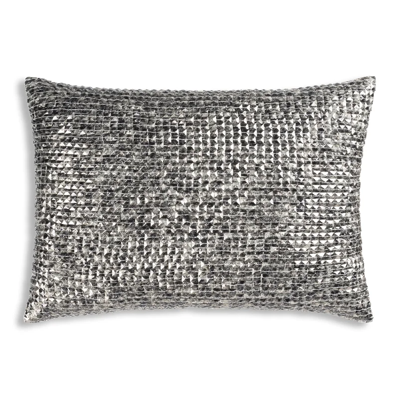 Avanti Beige Velvet Pillow