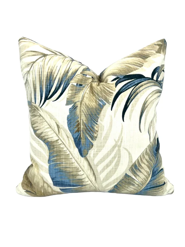 Palmiers Ridtide Decorative Pillow Cover (Inserts Now Available!)