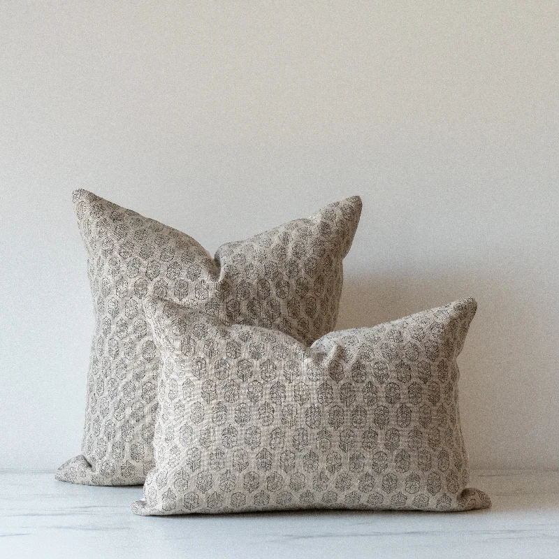 Dolly Block Print Pillow Cover