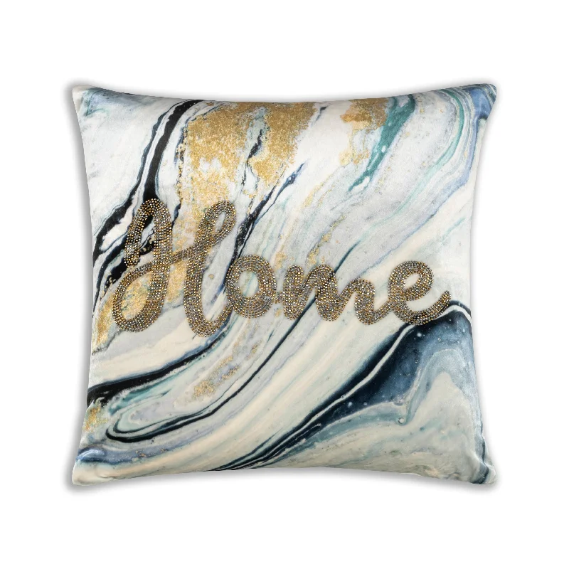 Home Multi Color Print Pillow