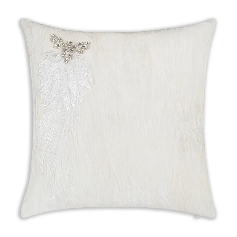 Diana White Pillow