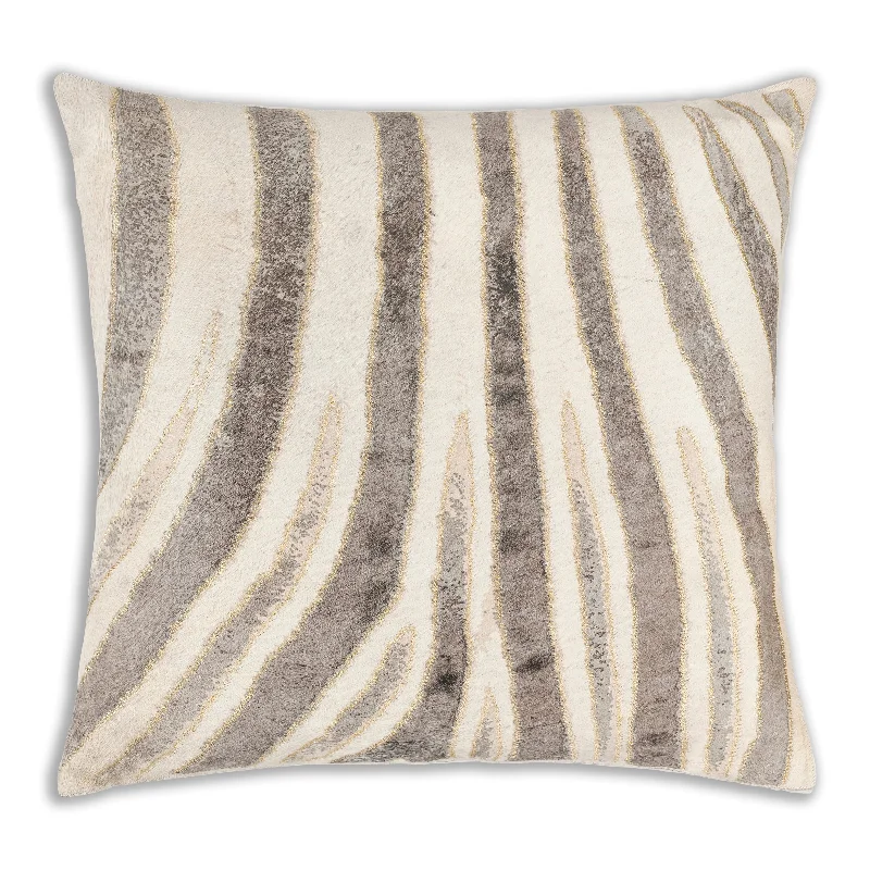 Rio Brown Animal Print Pillow