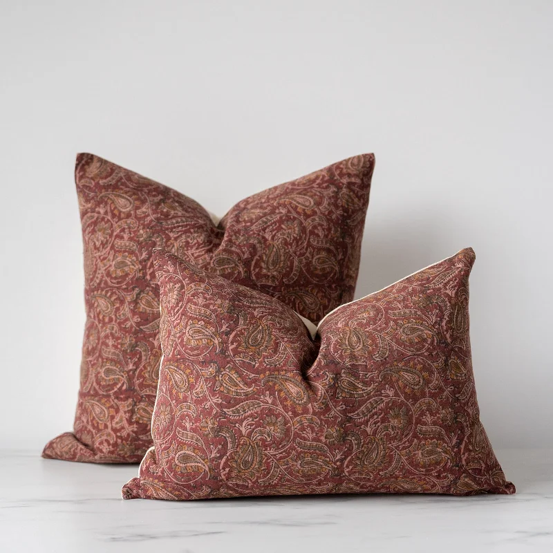 Takata Block Print Pillow Cover