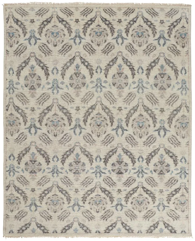 Beall BEA6711F Ivory/Gray Rug