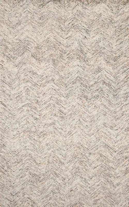 Peregrine PER-02 Lt Grey/Multi Rug