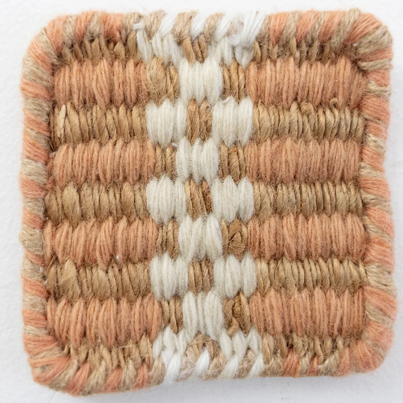 Terracotta Jute & Wool Combo Rug Sample