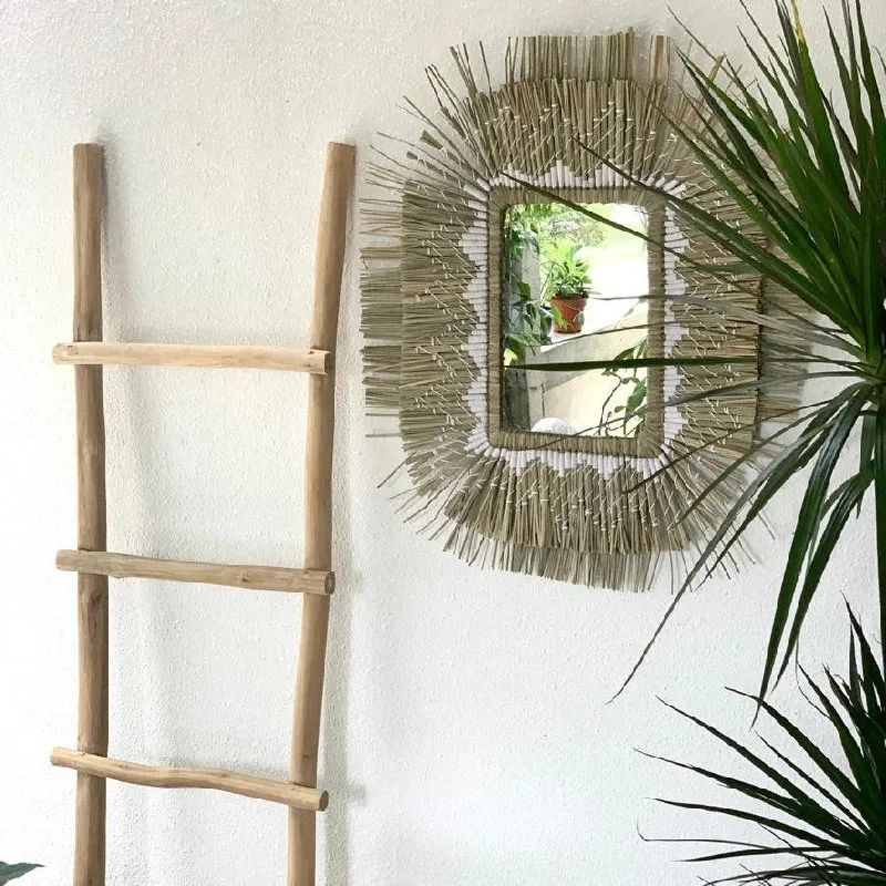 Gyzi Mirror Natural with White