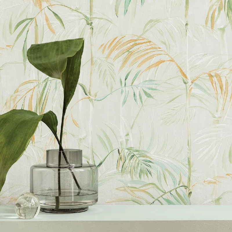 Bamboo Gardens Unpasted Wallpaper