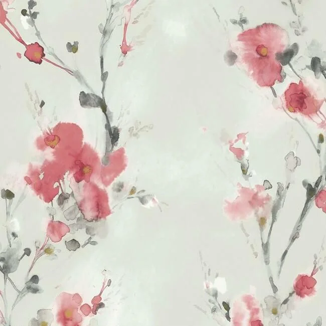 Charm Peel & Stick Wallpaper in Red