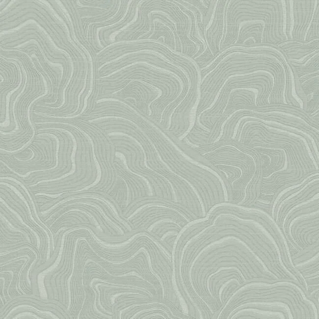 Geodes Wallpaper in Grey from the 24 Karat Collection