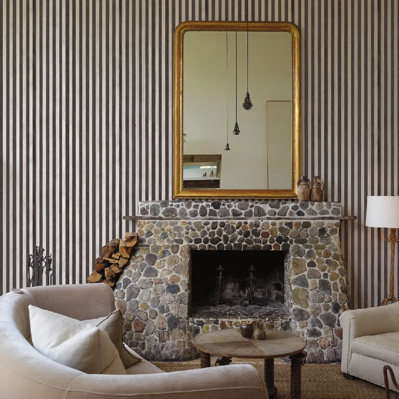 Timeless Ticking Peel and Stick Wallpaper by Jeremiah Brent