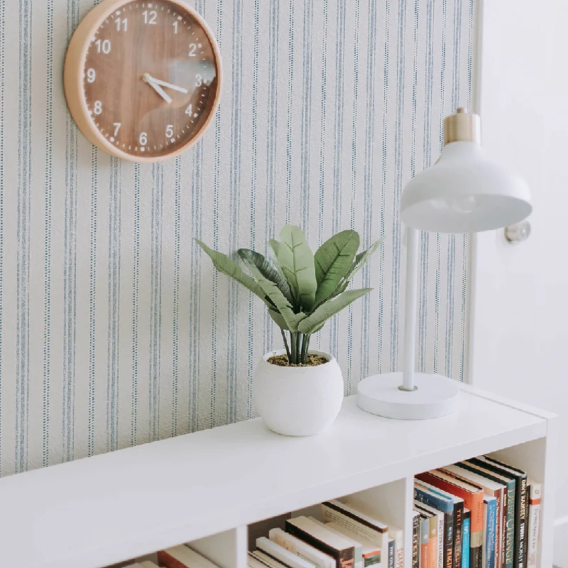 Nautical Stripe Peel and Stick Wallpaper