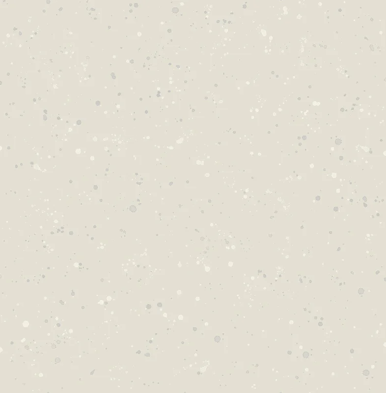 Paint Splatter Wallpaper in Grey and White from the Day Dreamers Collection