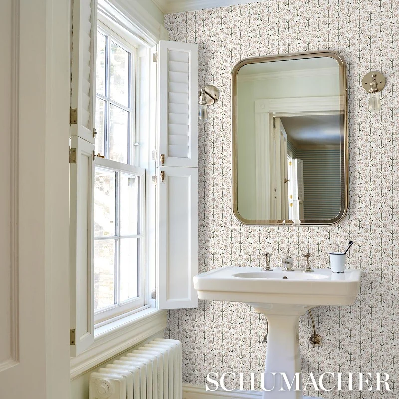 Schumacher Gardenia Wallpaper