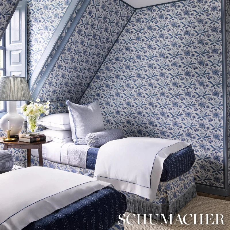 Schumacher Lafayette Botanical Wallpaper