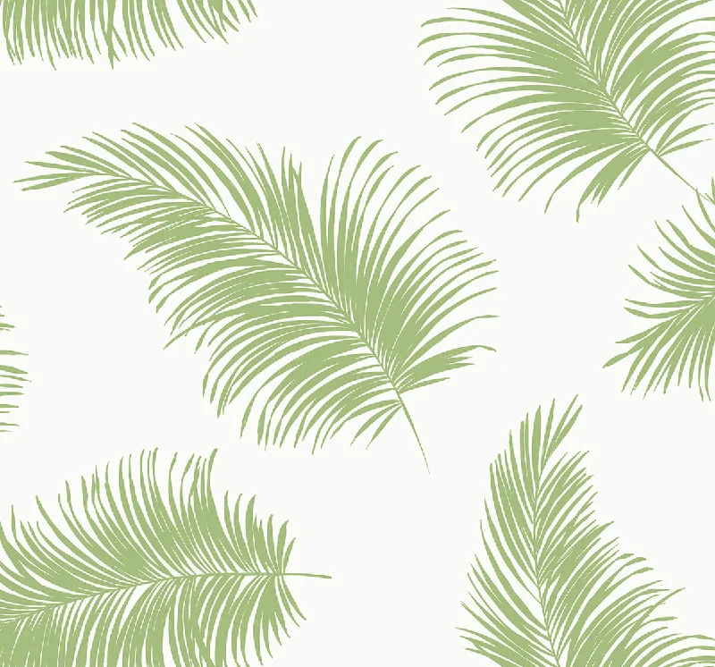 Tossed Palm Peel & Stick Wallpaper in Summer Fern from the Luxe Haven Collection