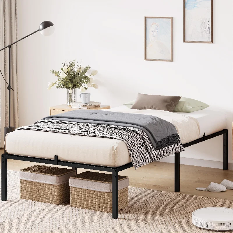 Bed Frame with Storage Mattress Foundation