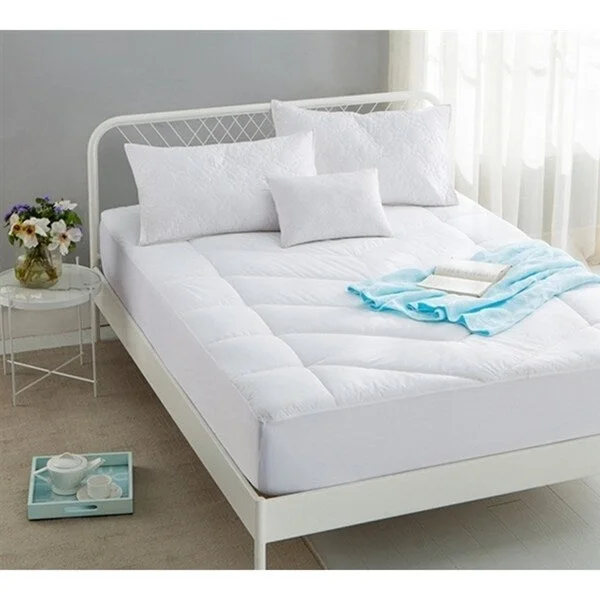 Down Alternative with All Cotton Top - Added Thickness Mattress Pad