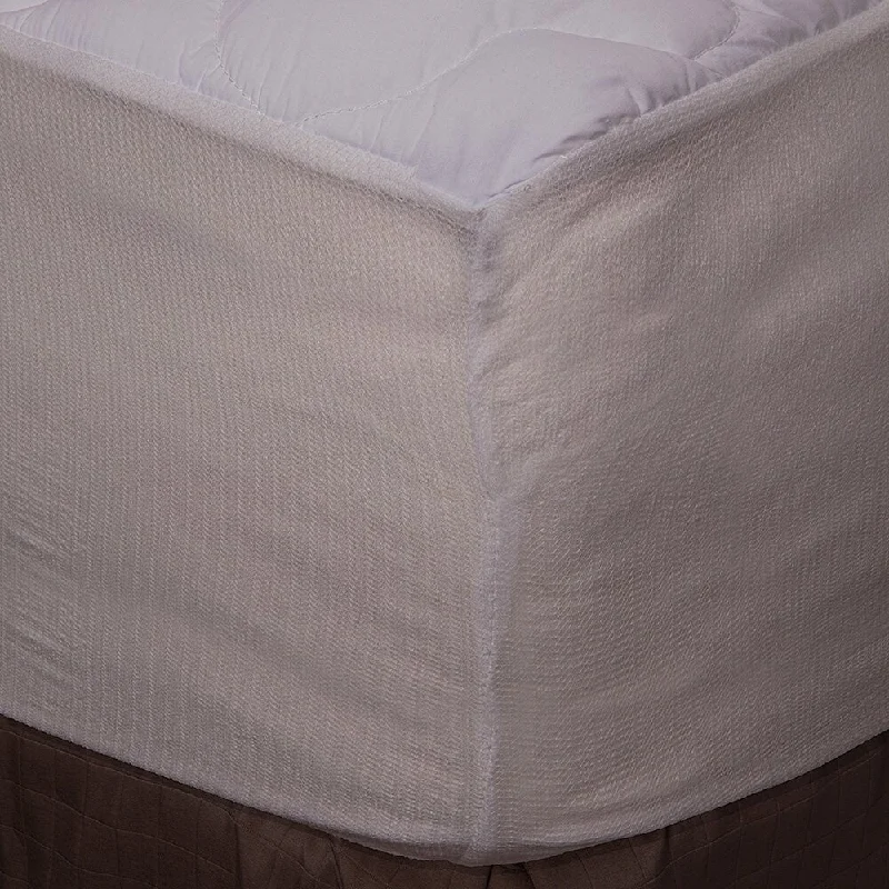 Luxurious Hypoallergenic King Mattress Pad - Extra Plush Comfort - White