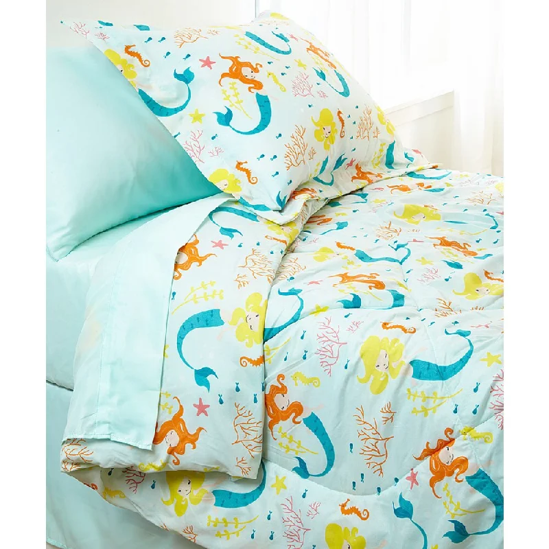 Mermaid 8-piece Bed in a Bag Set