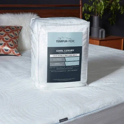 New - Tempur-Pedic California King Cool Luxury Quilted Mattress Pad