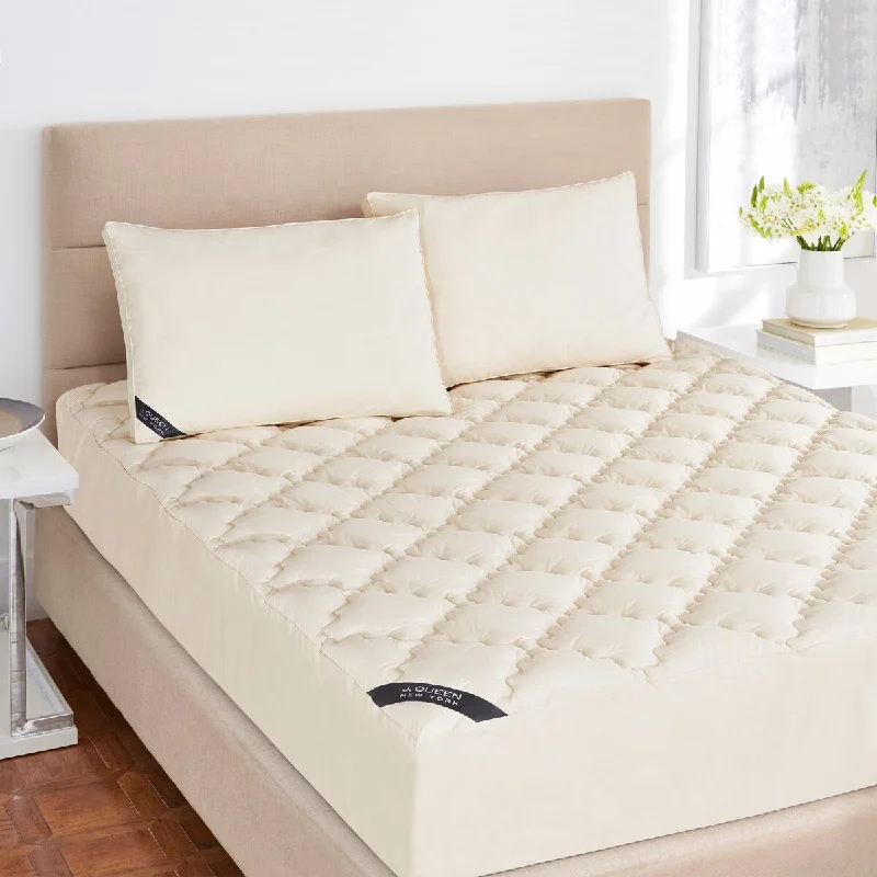 Organic Cotton Mattress Pad - Off-White