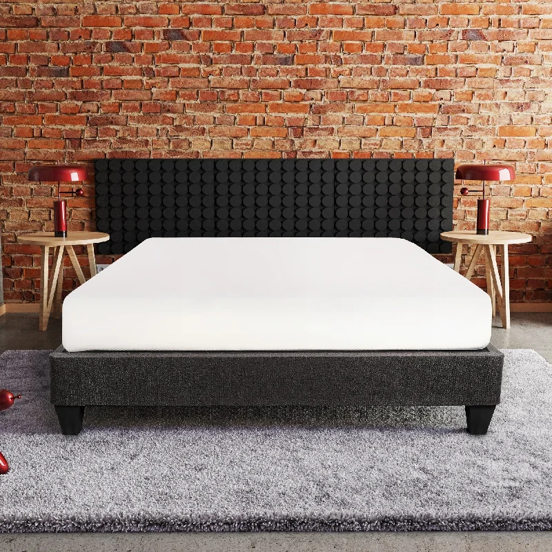 Speedy Fabric Platform Bed Frame, King