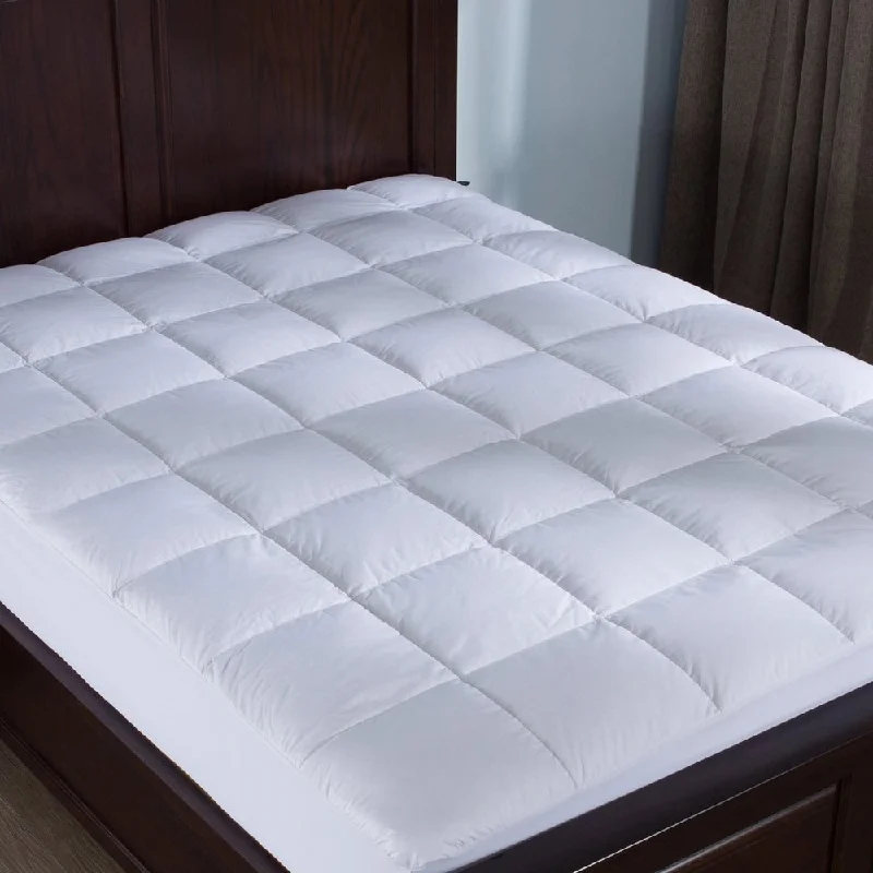 2-inch Thick Hypoallergenic Down Alternative Comfort Mattress Topper