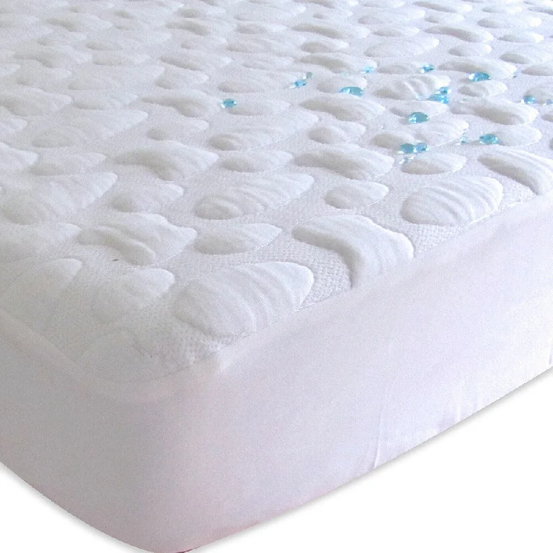 40-Winks Pebble-Puff Tencel Mattress Pad Protector