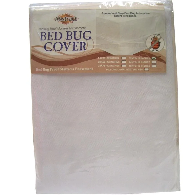 Abstract Bed Bug Twin Bed Mattress Cover Encasement 39 x 75