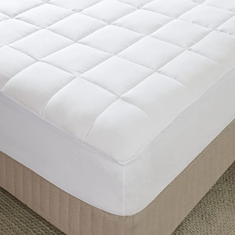 Gracie Mills Barr Classic Box Quilted 3M Microfiber Mattress Pad