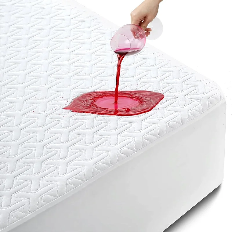 Mattress Protector Waterproof Cooling Bed Mattress Cover Breathable