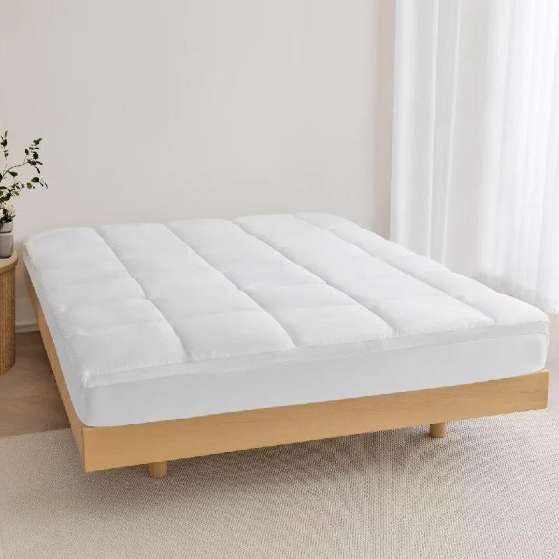 Quilted Ultra Soft Fitted Mattress Pad