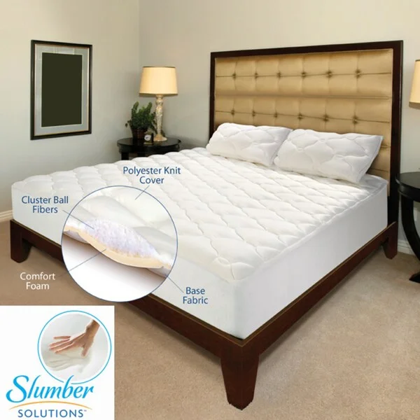 Slumber Solutions Regency 4-layer 2-inch California King-size Mattress Topper