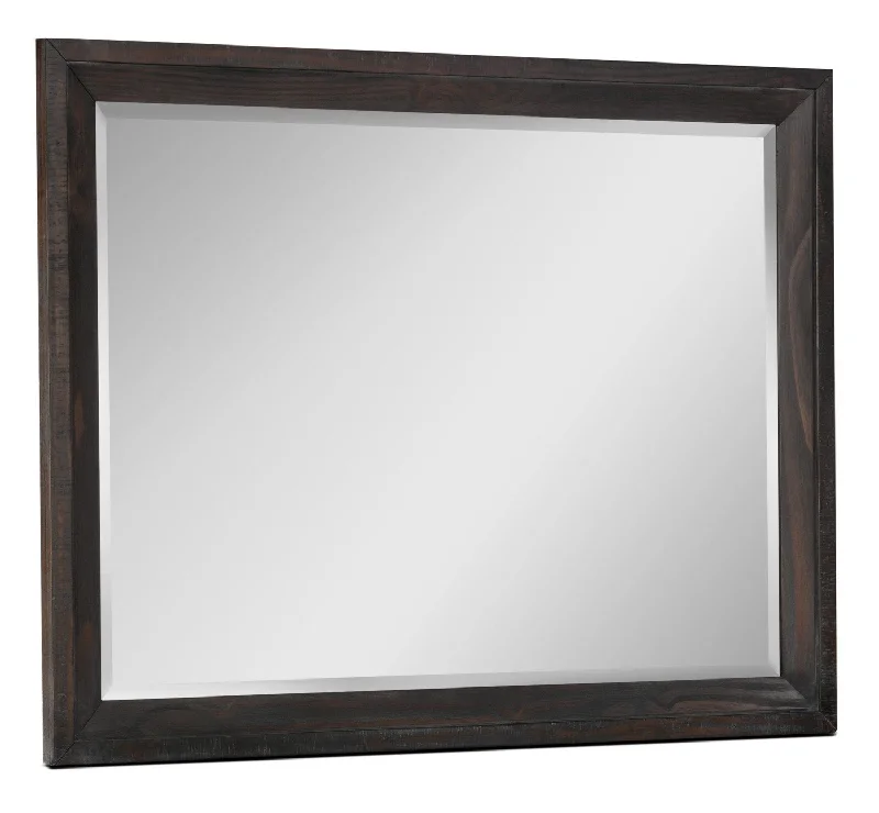 Camelot Mirror - Weathered Dark Brown