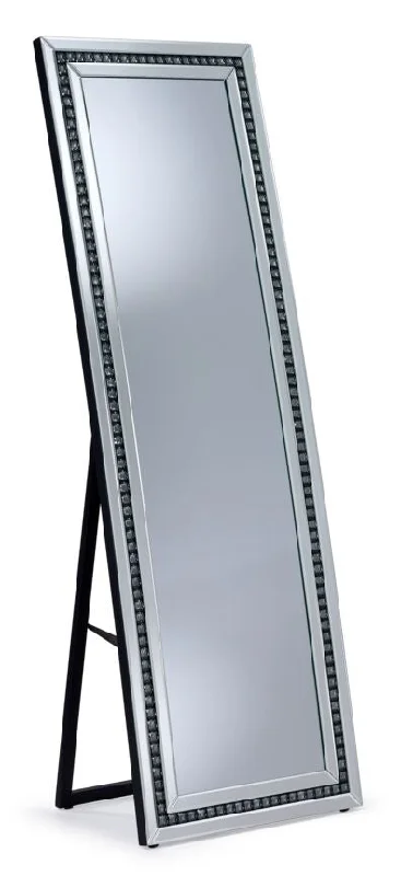 Harlow Standing Mirror - Silver