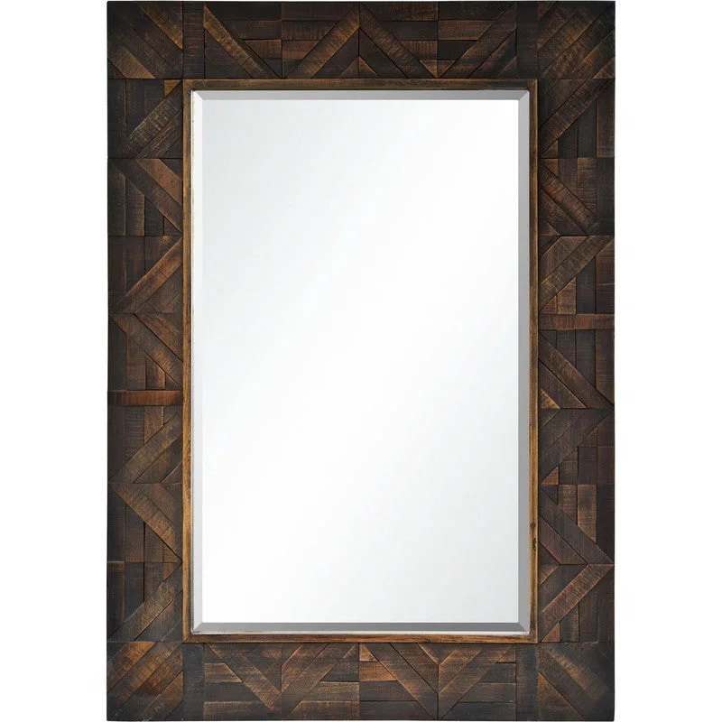 Loreburn Mirror - Dark Brown