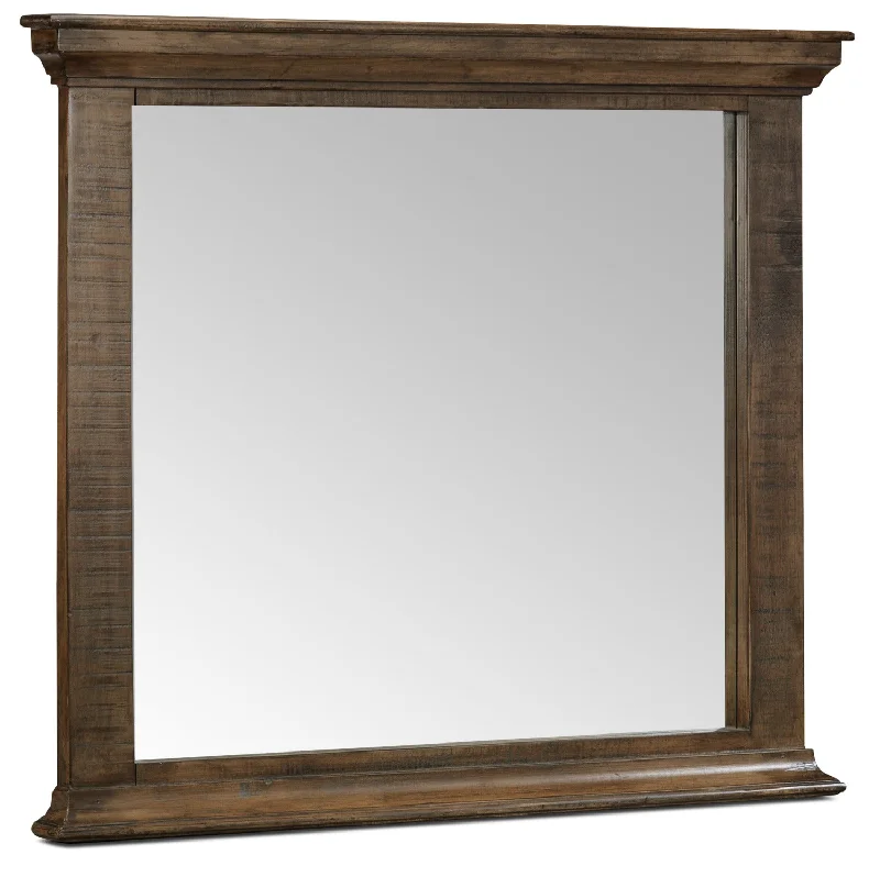 Monterry Mirror - Brown Driftwood