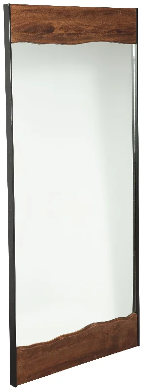 Panchali - Brown / Black - Floor Mirror