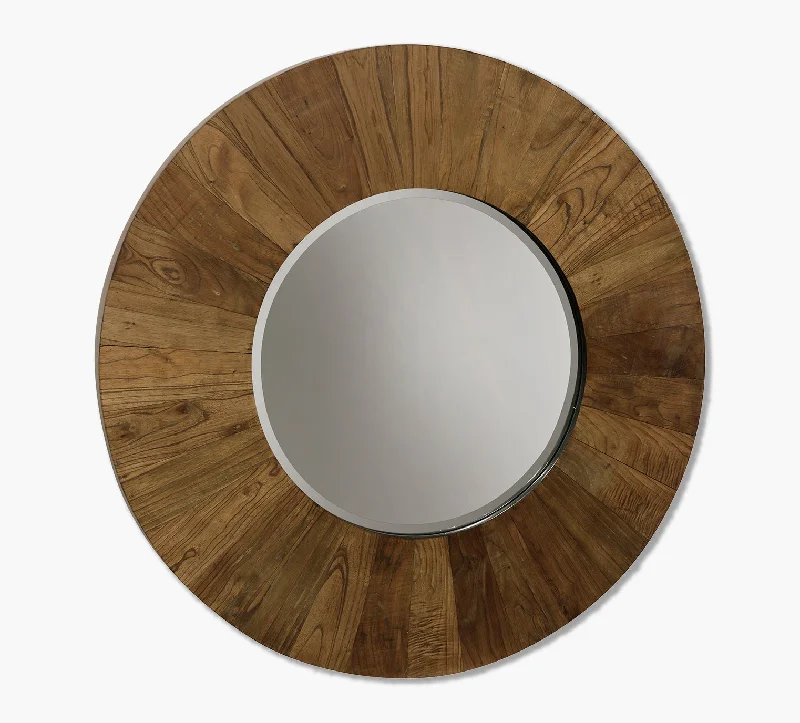 Veneer Natural Wood Mirror